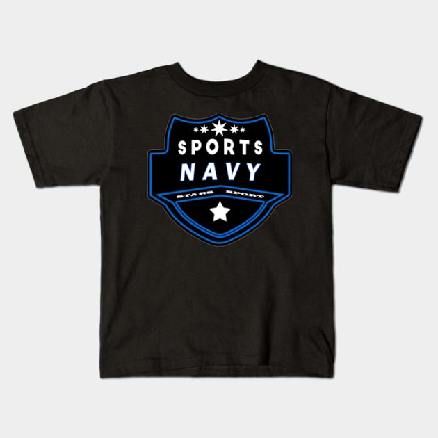 NAVY Kids T-Shirt by Creative Has